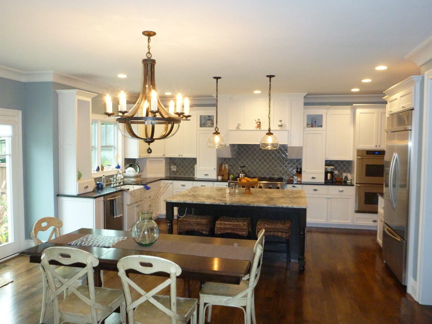 High end kitchen of custom home | Platinum Builders